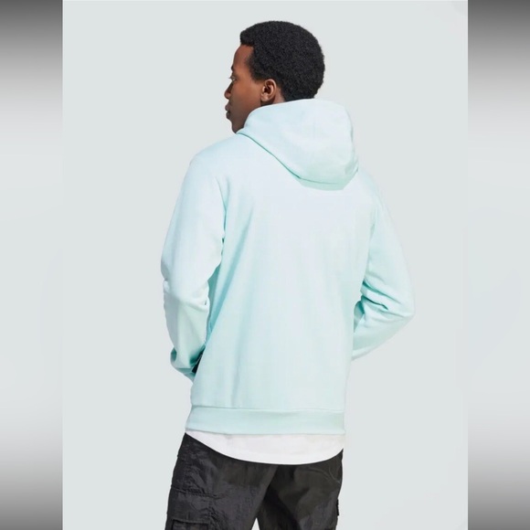 NWT: Men’s Adidas Originals Undeniable Graphic Hoodie In Semi Flash Aqua• Medium - Picture 3 of 9